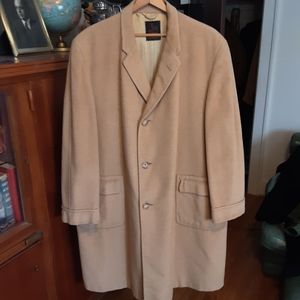 100% Cashmere Vintage Overcoat big & tall